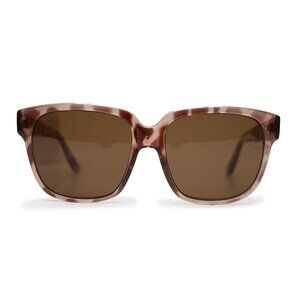 Vintage Oversized Tortoise Shell Sunglasses - Retro Square Frames - 80s Style